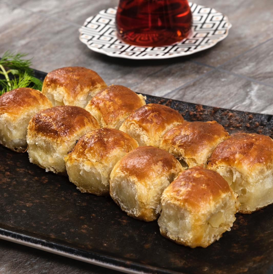 Börek mit Kartoffelfüllung (vegan)